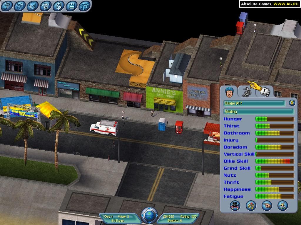Skateboard Park Tycoon World Tour 2003
