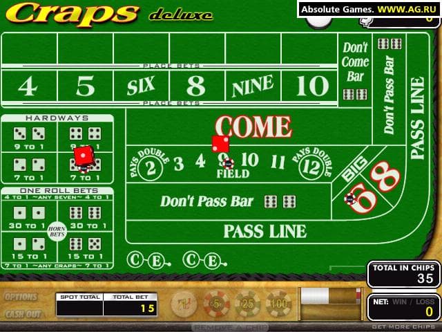 Craps Deluxe screenshot 2