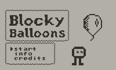 Blocky Balloons (for Playdate) screenshot 5