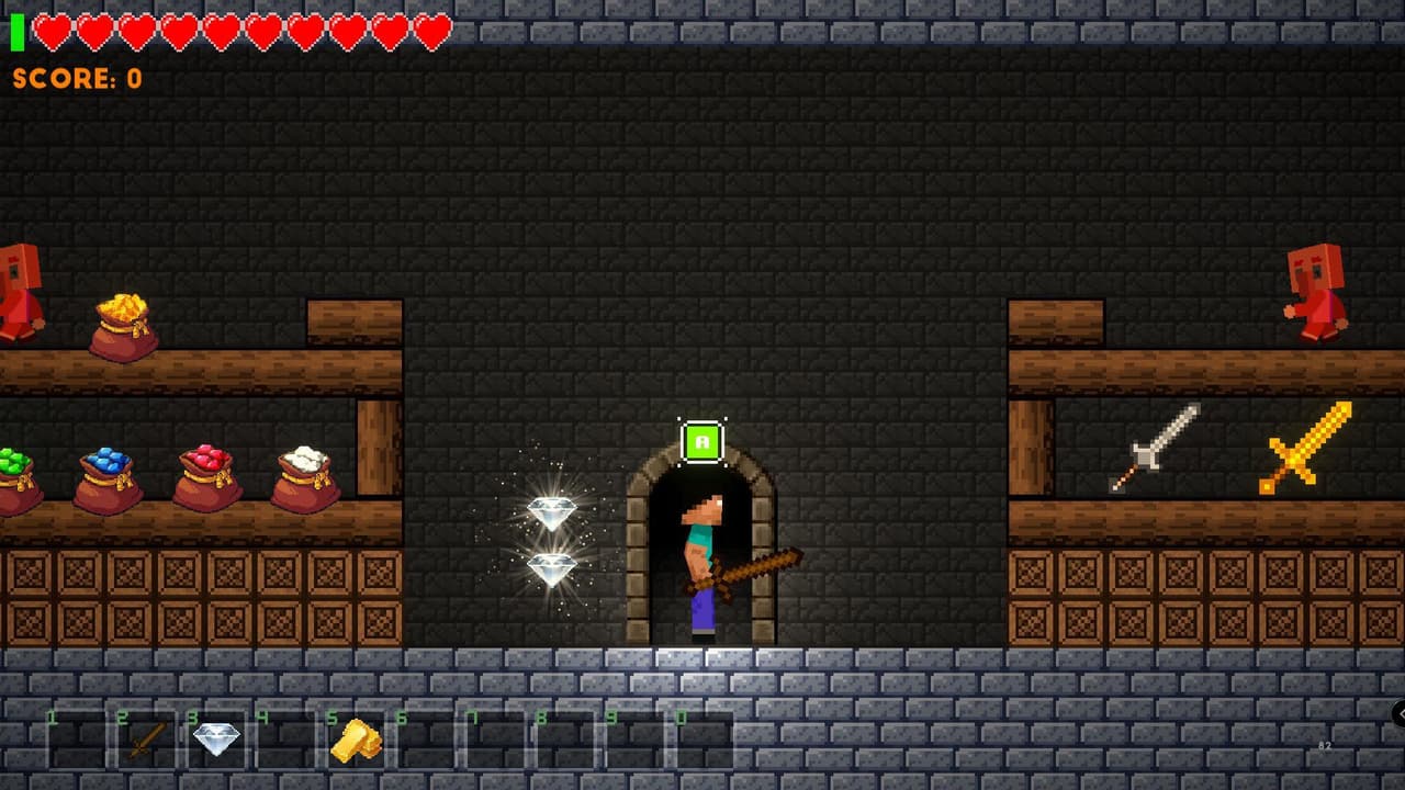 Noob vs Zombies - Forest biome screenshot 3