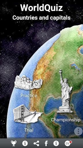 Geography Countries & Capitals screenshot 2