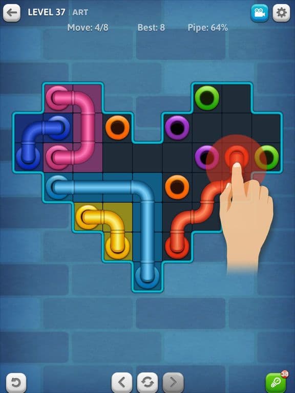 Line Puzzle: Pipe Art screenshot 3