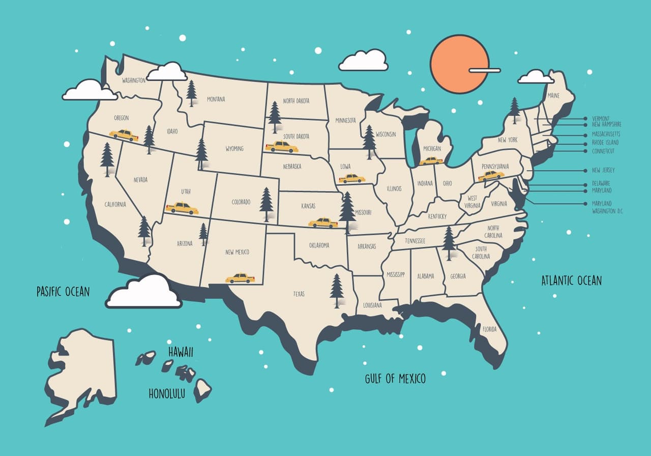 Group 5 Journey Across The USA