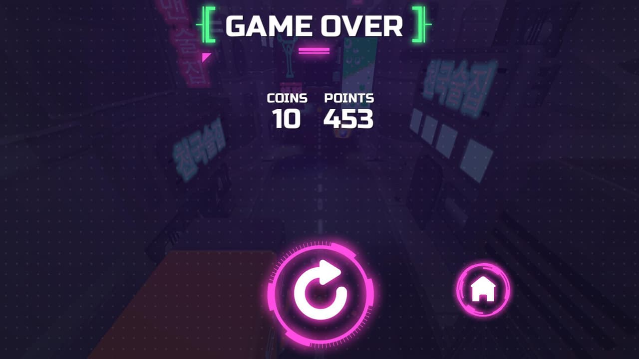 Neon City Endless Runner