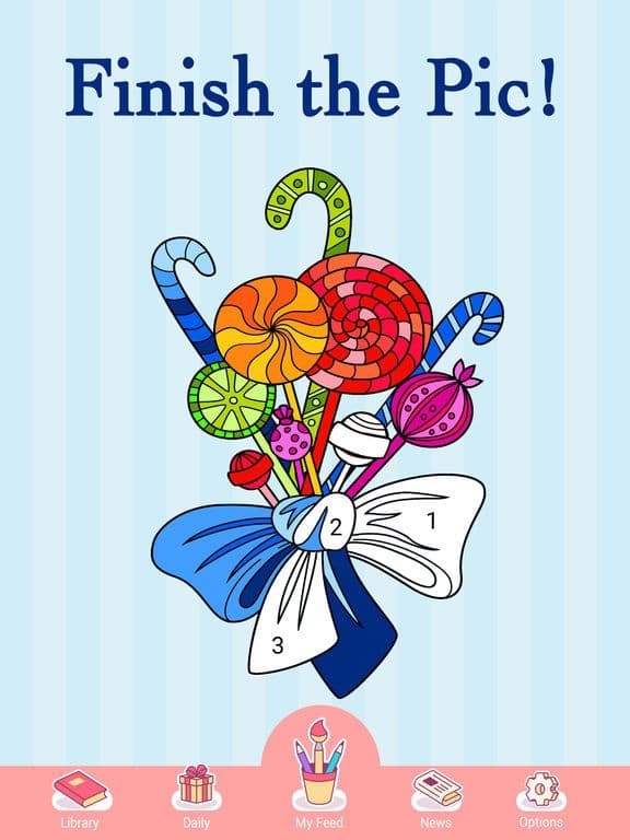 Color by Number #Coloring Book