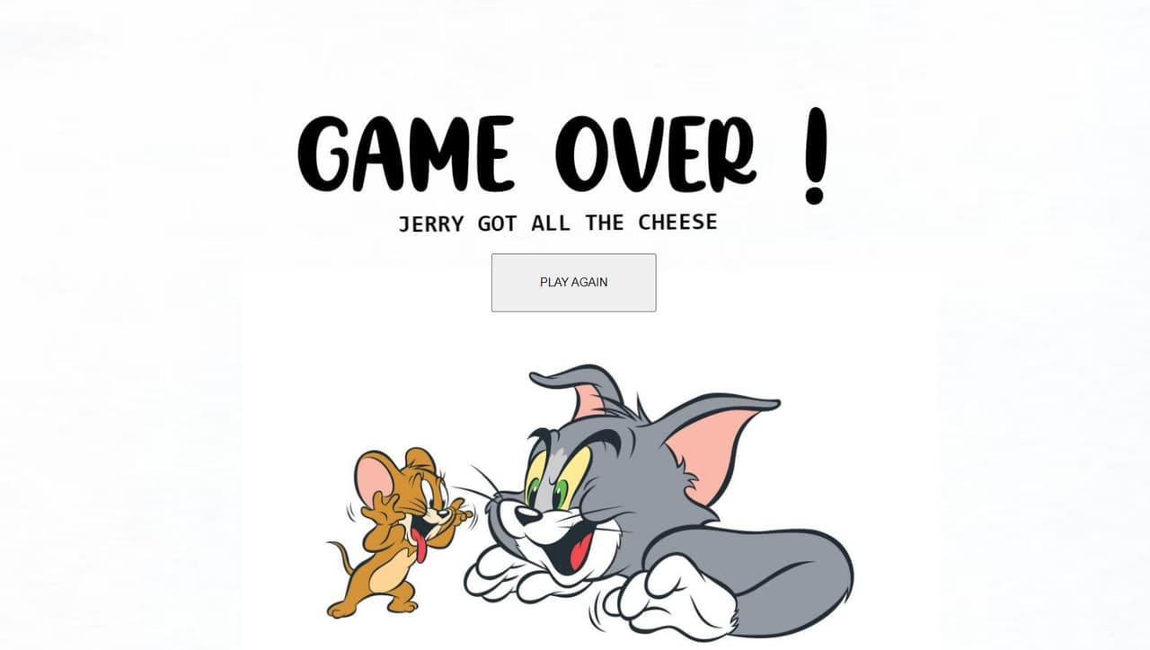 Help Jerry to run from Tom!