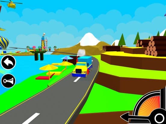 3D Toy Truck Driving Game screenshot 2