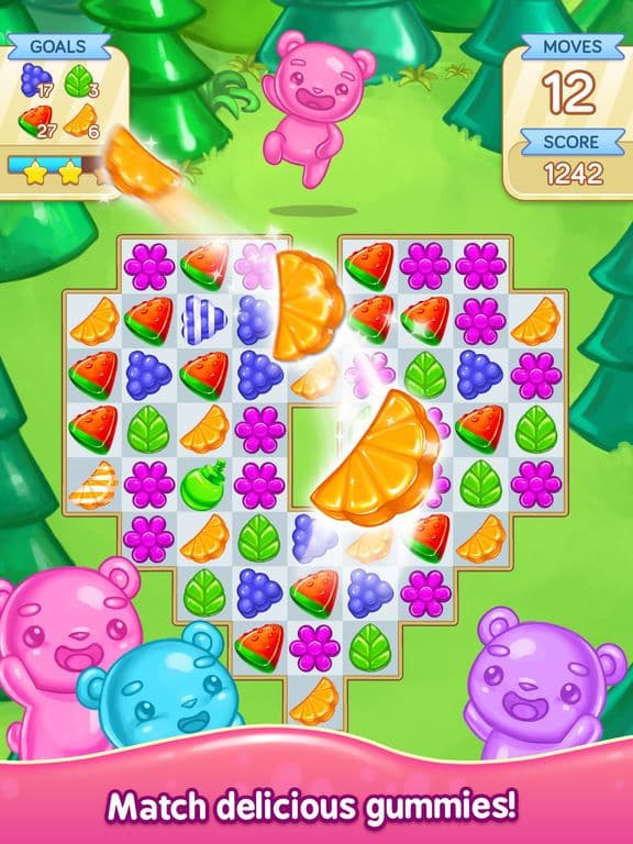 Gummy Gush: Match 3 Puzzle screenshot 2
