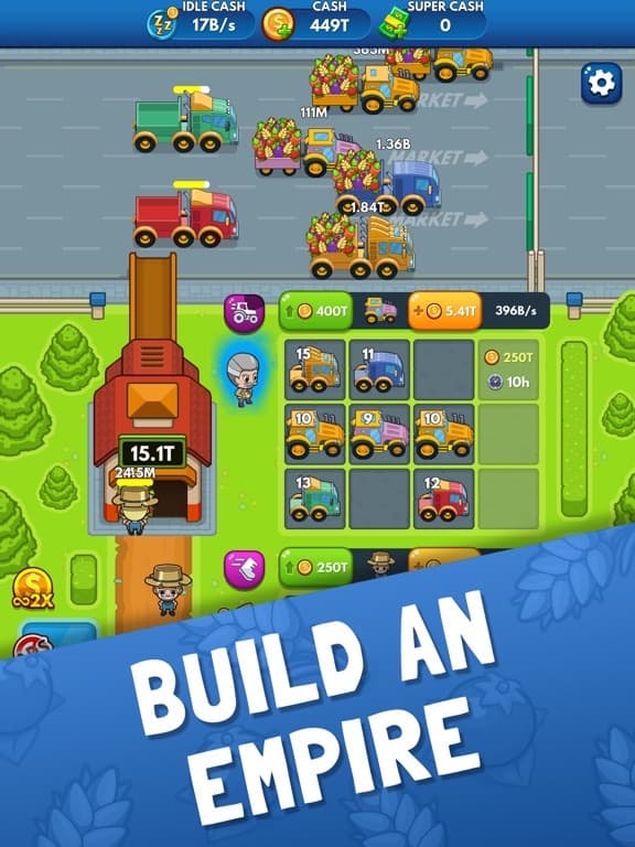 Idle Farm Tycoon - Merge Game
