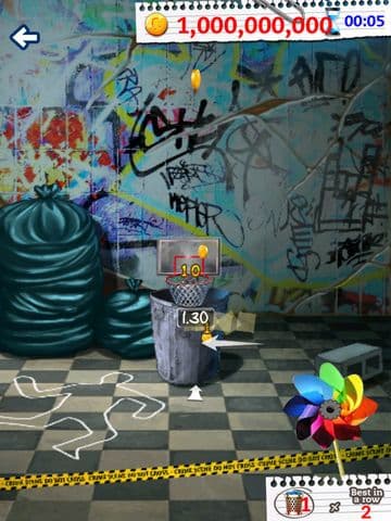 Basketball Paper Flick Pocket Pro – The Top Free Basket Throw Arcade Game screenshot 2