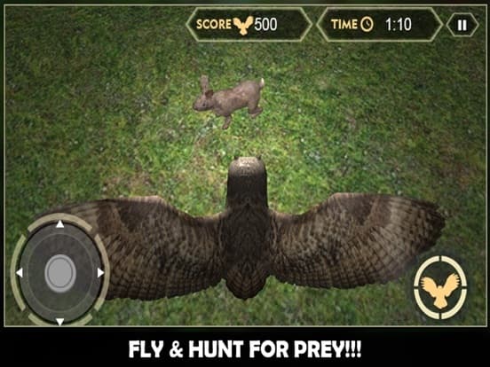 Wild Owl Flying Simulator 3D screenshot 2