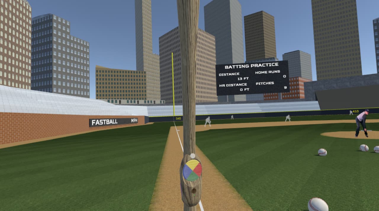 Big Hit VR Baseball screenshot 2