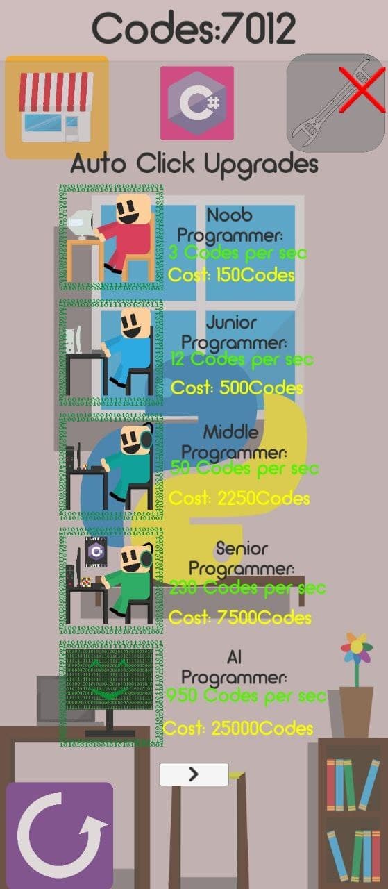 Programming Clicker screenshot 3