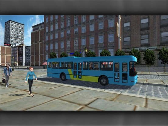 Metro City Bus Public Transport Driving Simulation