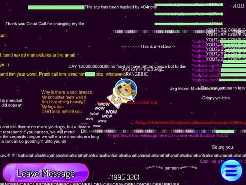 Star Doge: Anonymous NSA Free Internet Message Board