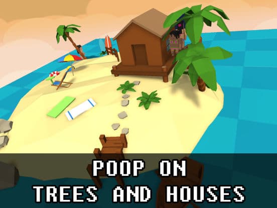 Poopy Bird AR: Poop and Run screenshot 4