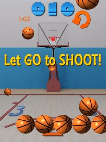 Hot Shot BBALL - Basketball Shoot Em Up screenshot 3