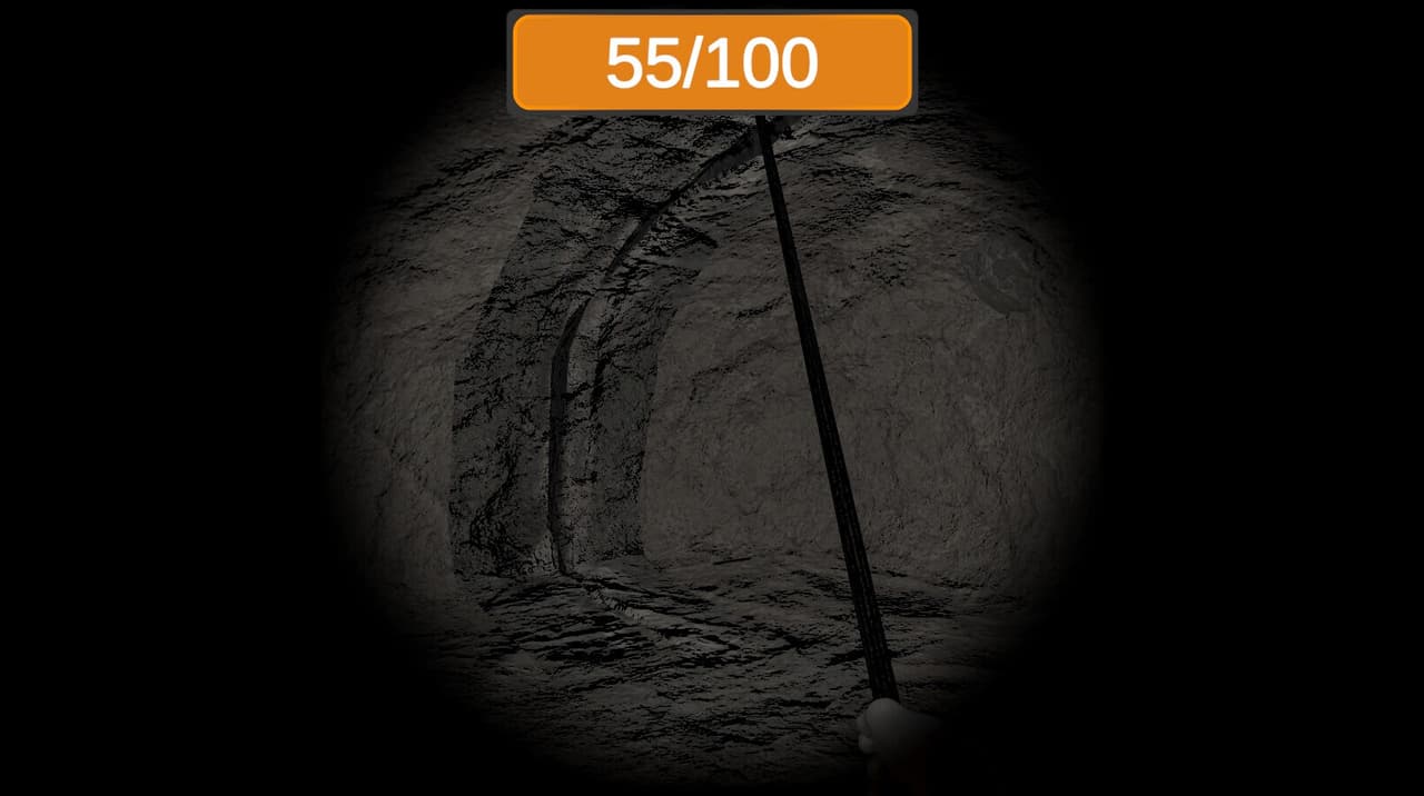 Underground roof fall hazard assessment VR Training screenshot 6