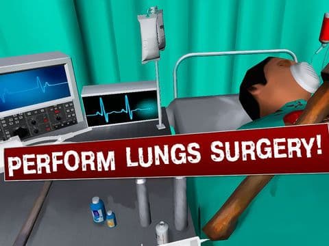 Lungs Surgery Simulator 3D screenshot 3