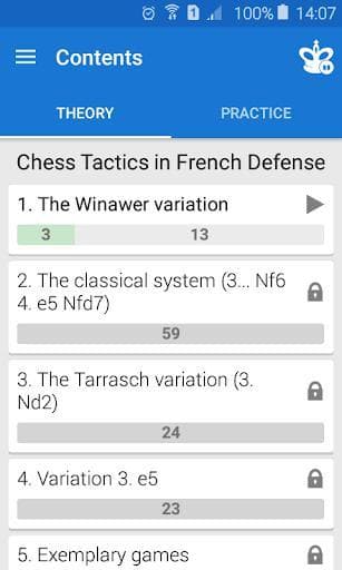 Chess Tactics in French Defense
