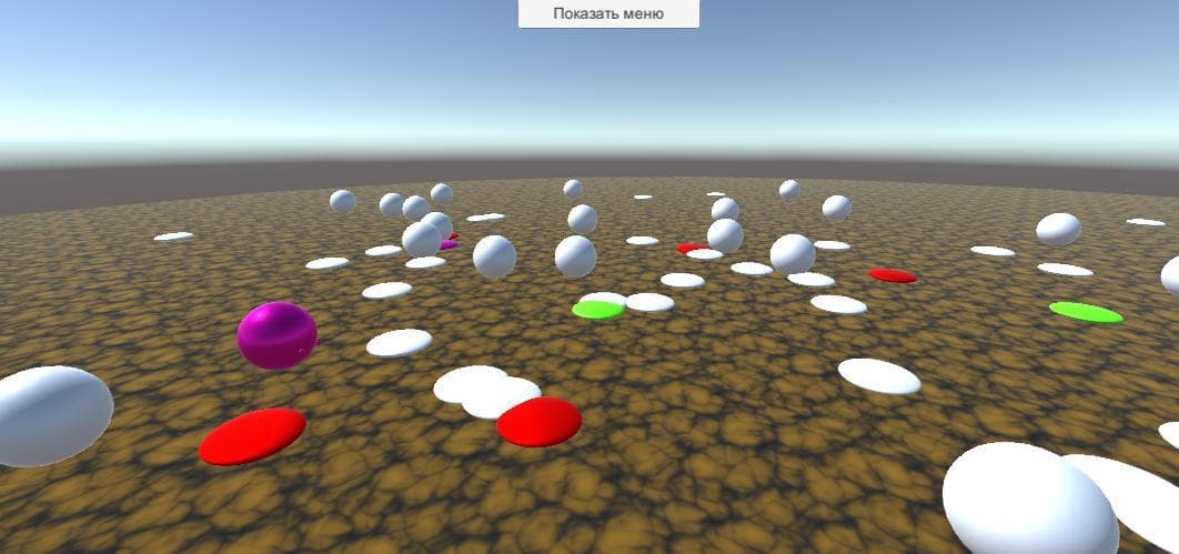 Ecosystem simulator screenshot 3
