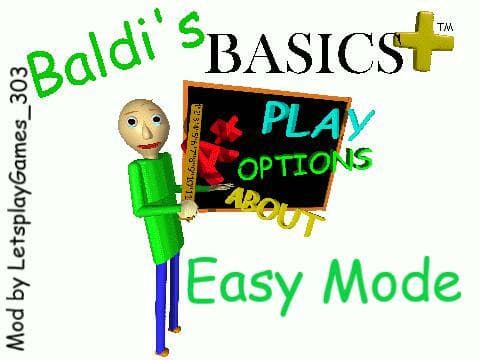 Baldi`s Easy Mode(BEM) (BB+ mod)