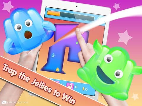 Jelly Wobble Slice n Dash - Cut the pudding drop and avoid the Mania screenshot 2