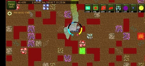 Red miner MarsX screenshot 4