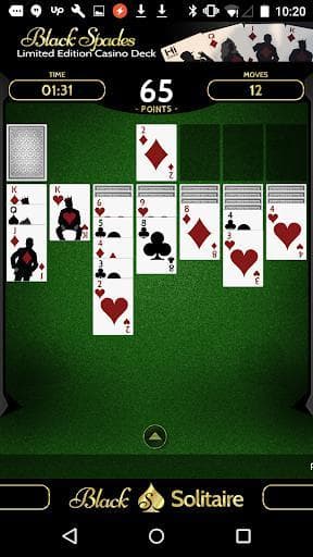 The Black Solitaire Game screenshot 2