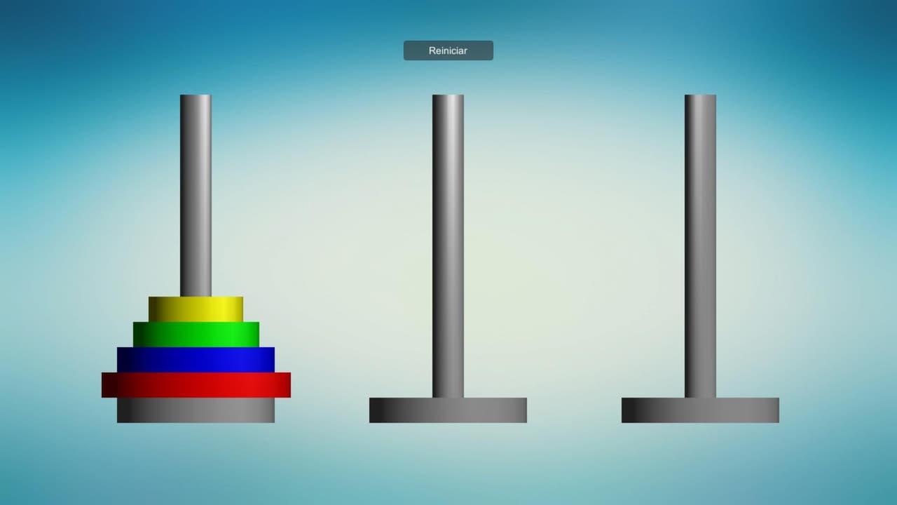 Torre de Hanoi screenshot 2