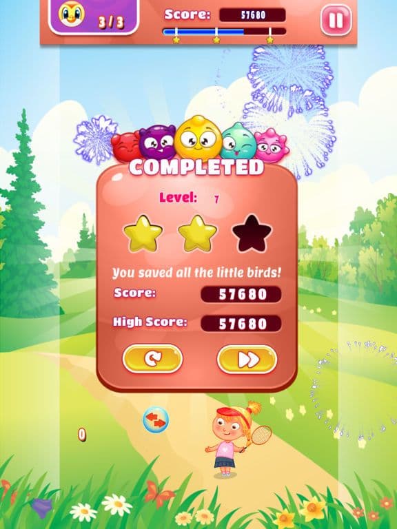 Tennis Bubble Arcade - FREE - girly summer balloon adventure