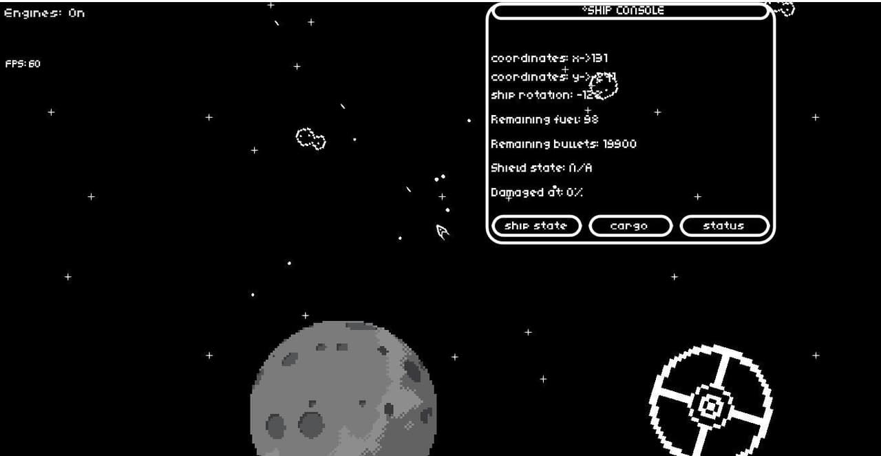 Asteroids (itch) (Igeon) screenshot 2