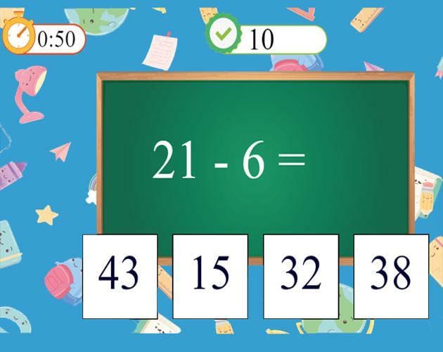 MATH GAME (itch) (SilMaria07) screenshot 3