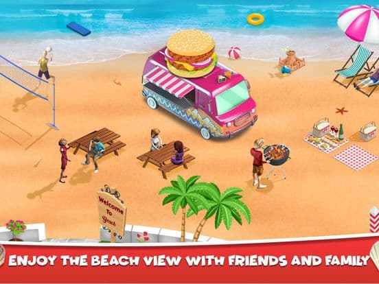 Beach Food Truck -Cooking Game