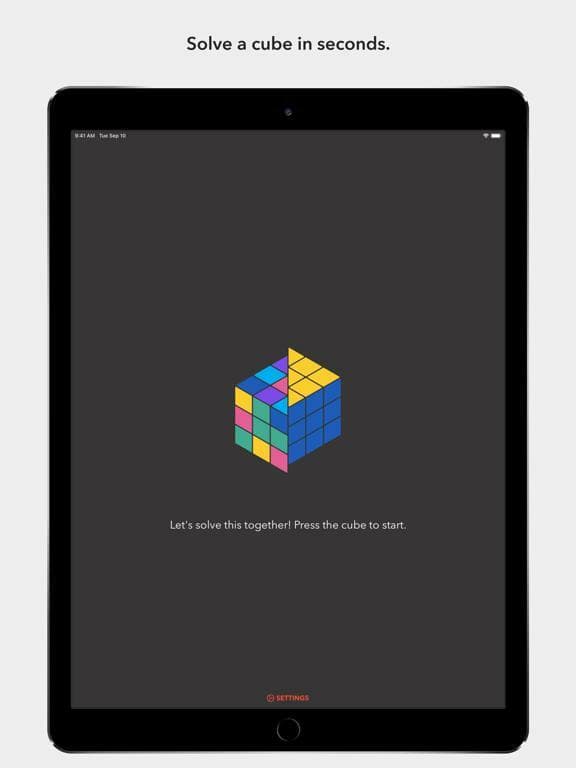 CubeSolver AR screenshot 2