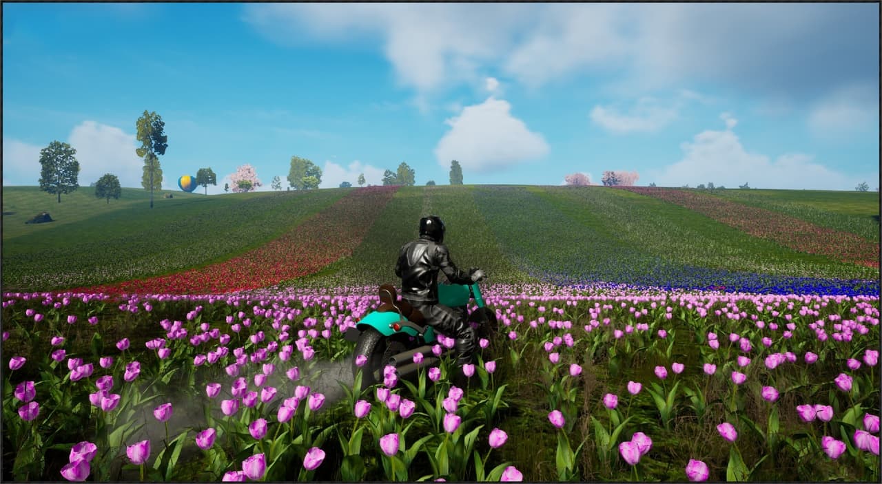 Motorcycle Travel Simulator screenshot 2