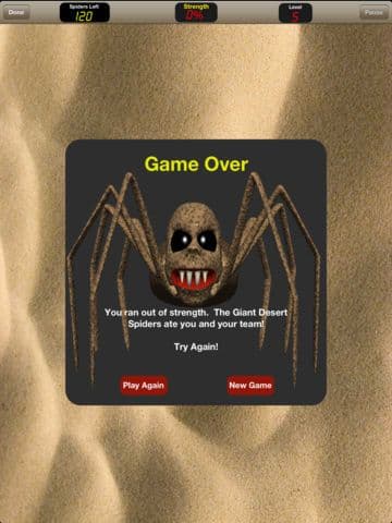 Giant Desert Spiders screenshot 5