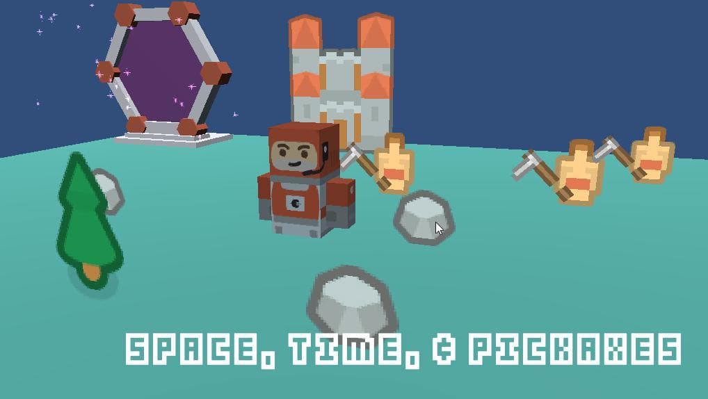 Space, Time, and Pickaxes