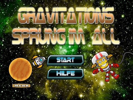 Gravitations Sprung Im All Gratis - Springe Von Planet Zu Planet screenshot 2