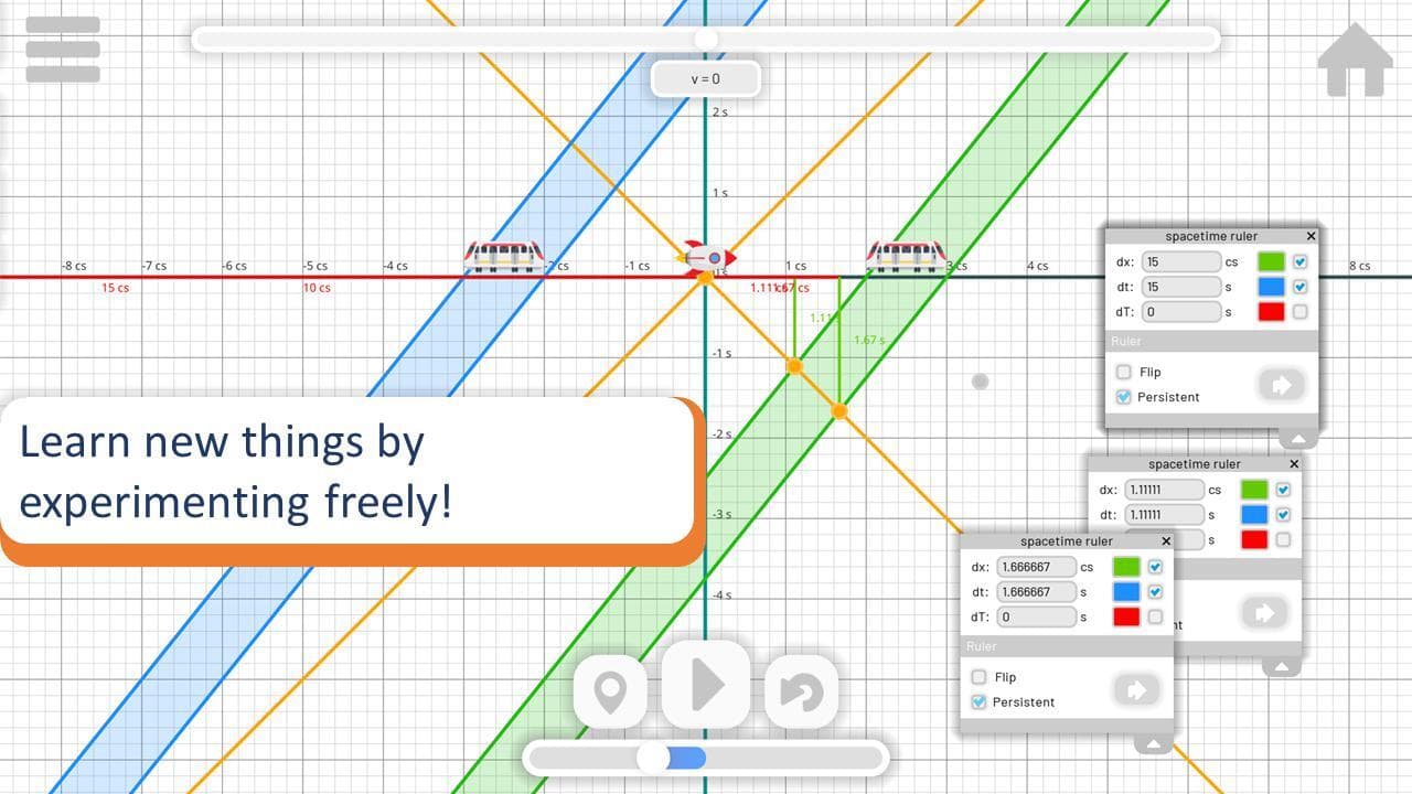 Special Relativity Sandbox