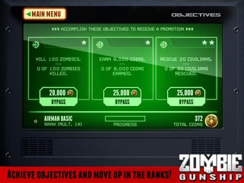 Zombie Gunship Free: Gun Down Zombies screenshot 6