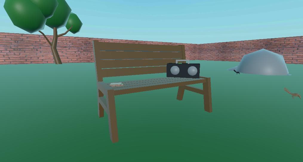 Birds and a radio