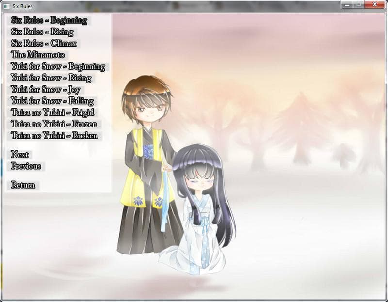Six Rules: The Visual Novel screenshot 3