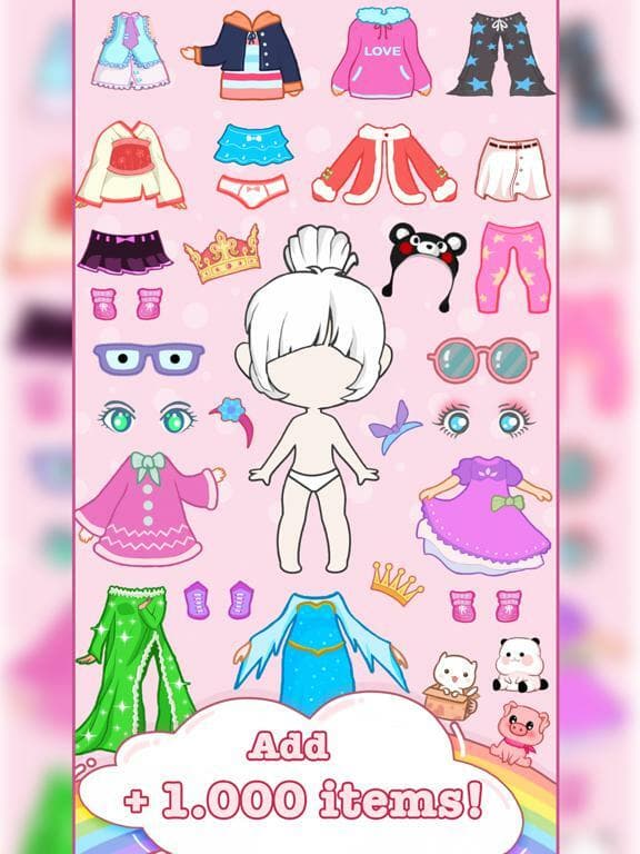 Girls Avatar Maker screenshot 4