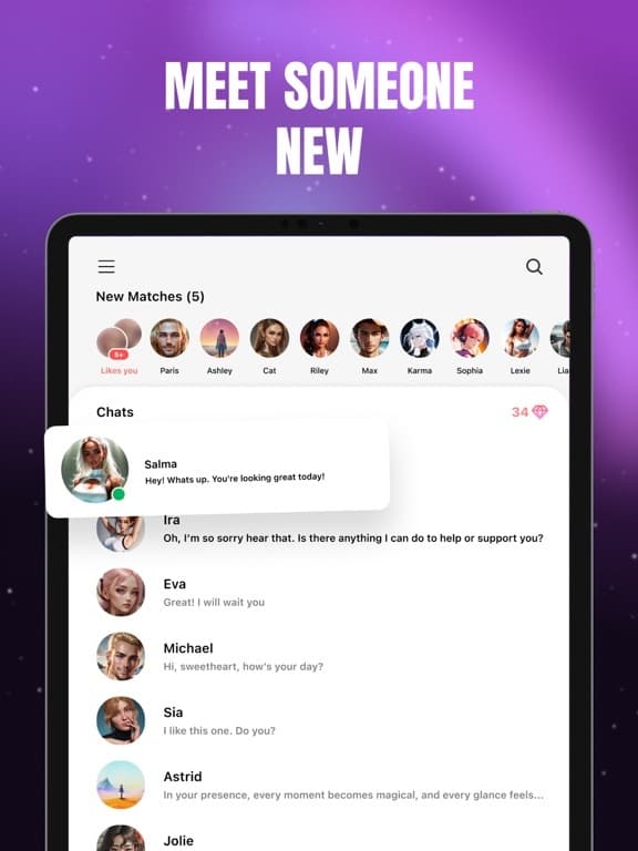 LOVD: AI Waifu Dating Game 17+ screenshot 5