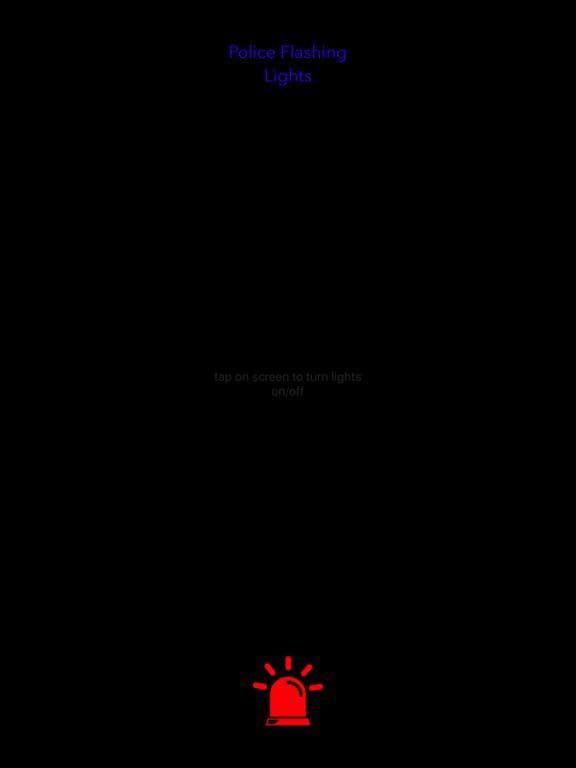 Police Flashing Lights screenshot 2