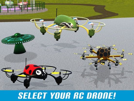 Drone simulator: Flying Games screenshot 4