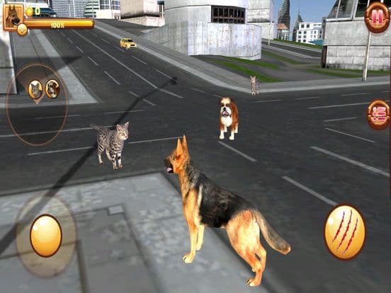 Big City Dog Simulator screenshot 2