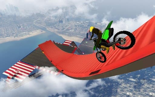 Bike Impossible Tracks Race: 3D Motorcycle Stunts screenshot 5