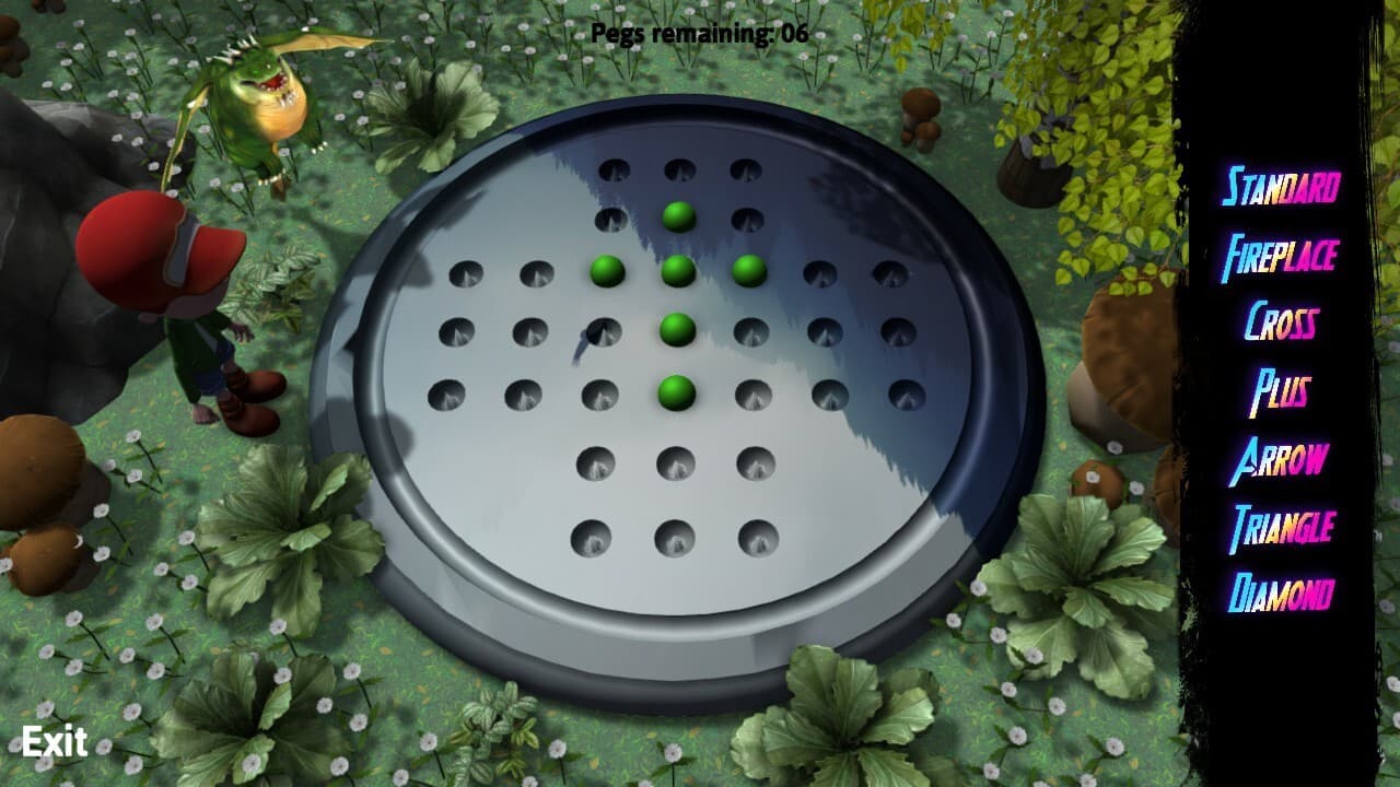 Peg Solitaire Adventure screenshot 2